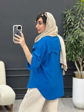 مانتو جیب پیله ریش دار