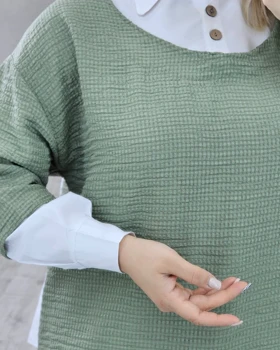 شومیز مانتویی
