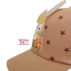کلاه بچه گانه دخترانه تابستانی مدل عروسکی ژله ای خرگوش