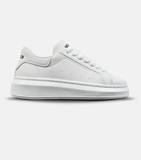 کفش کتانی مردانه کژوال سفید Alexander McQueen مدل 8601