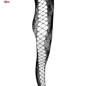 سرهمی فانتزی زنانه مدل گل رز بغل حصیری مشکی کد 4855-7080