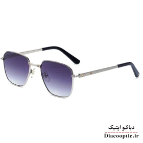 عینک آفتابی مردانه اورجینال برند کارتیر مدل CT0553 ساخت فرانسه (نقره ای مشکی)