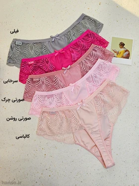 شورت زنانه تانگ نخ و دانتل Adak آداک