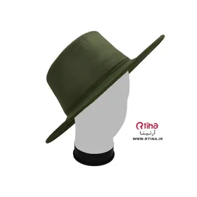 کلاه شاپویی دخترانه پسرانه دور تا دور لبه دار (فدورا)