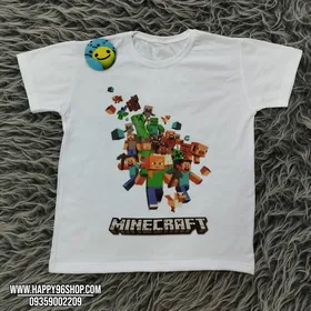 تیشرت بازی Minecraft کد T - 12100