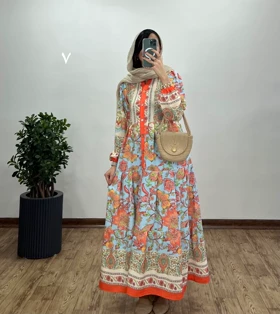 پیراهن بلند آندیا 3