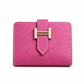 جاکارتی چرم طبیعی صورتی