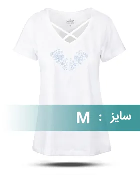 تیشرت گلدوزی شده زنانه 3427
