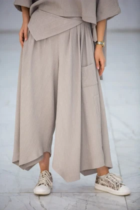 شلوار زنانه لونا دریا (خاکی)