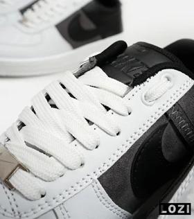 کفش مردانه و زنانه مشکی سفید NIKE AIR FORCE مدل 5524