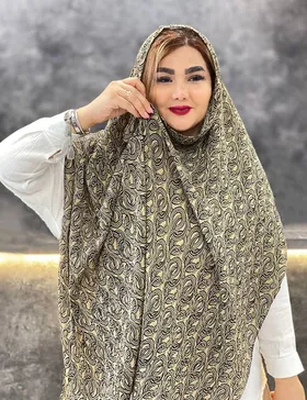 شال برشکا طرحدار : L136F