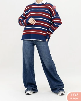 بلوزبافت راه راه 2178