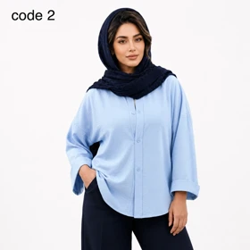 شومیز سیلک مدل گلوریا علیدسا (کد 2)
