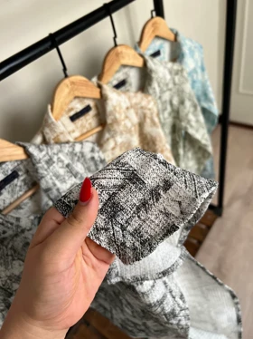 پیراهن آستین بلند کد 2587