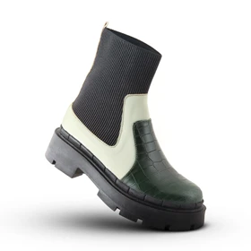 نیم بوت زنانه چرم رادیس مدل GERBERA کد M.PRM-663