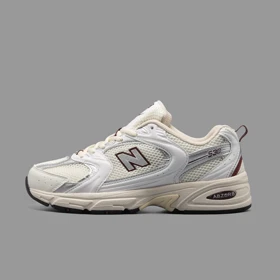 نیوبالانس 530 سفید زرشکی New Balance 530 White Mercury Red