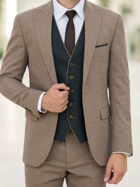 ست کت و شلوار ژیله دورو کد se143