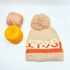 کلاه نوزادی جدید پوم دار