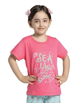 تیشرت نخی دخترانه soon سیلکا