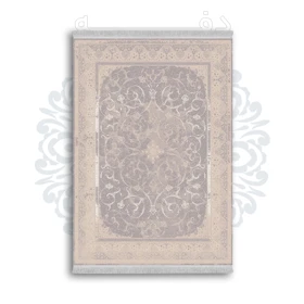 *جدید* فرشینه از جنس پارچه شانل مخمل ترک طرح فانتزی برند دفه کد 1102