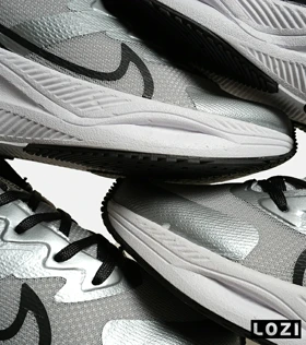 کفش کتانی بزرگ پا طوسی NIKE zoom x smiley