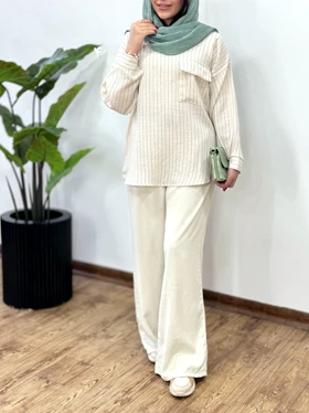 تونیک مانتویی لینن شادان