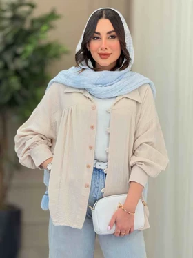 مانتو چین‌دار پایین هلال