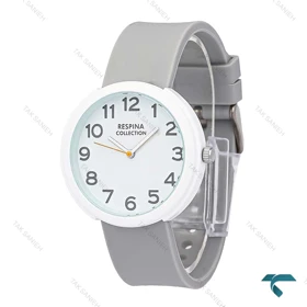 ساعت Respina رسپینا پسرانه سفید طوسی Respina-7025-L