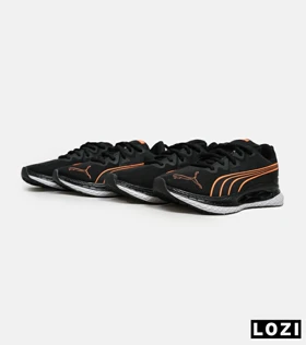 کفش کتانی ورزشی مشکی نارنجی مردانه و زنانه PUMA