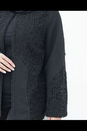 کت شانتون جلو گیپور نگین‌دار