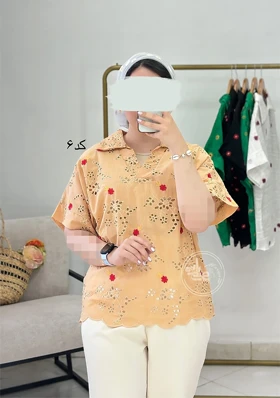 شومیز خامه دوزی