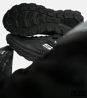 کفش کتانی مردانه مشکی SKECHERS water repellent