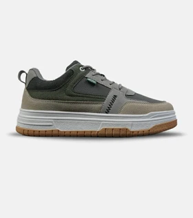 کفش کتانی کژوال مردانه و زنانه طوسی کرم سبز Ecco مدل 8543