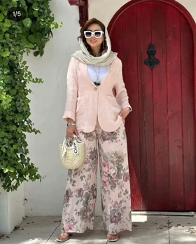 ست مانتو شلوار ژینا