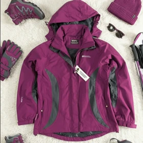 SIZE S-M کاپشن بادگیر گورتکس یونیسکس اورجینال از برند معتبر MOUNTAIN WAREHOUSE انگلستان