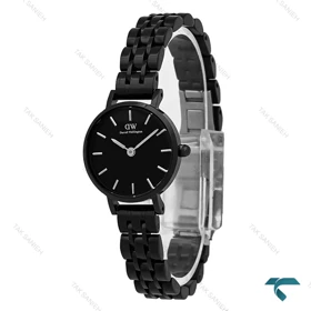 ساعت دنیل ولینگتون گرد مینی زنانه مشکی DW-7332-L