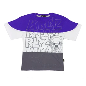 تیشرت آستین کوتاه پسرانه مدل PJ1087 رنگ آبی