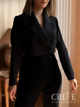 کت تک نیم‌تنه کرپ