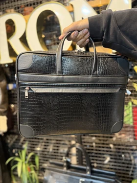 کیف اداری چرم طبیعی کابوک