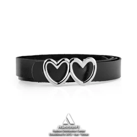 کمربند دخترانه Heart Leather Belt BL8