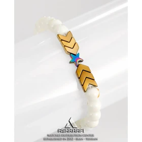 دستبند زنانه اونیکس Onyx Bracelet WG