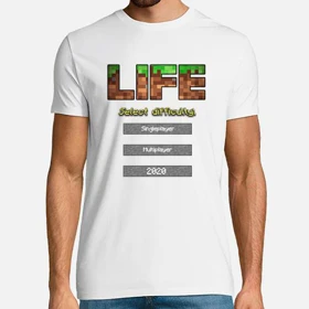 تیشرت با طرح Minecraft ماینکرافت کد 42465