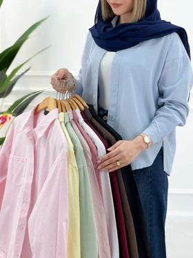 شومیز کژوال زنانه لینن پارمیس