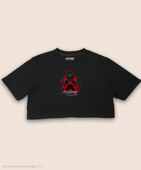 کراپ زنانه طرح اسکویید گیم کد 881