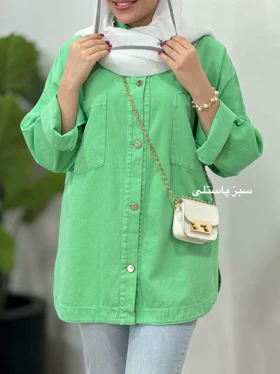 مانتو کتان کاغذی توسکا کد 3165