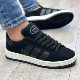 کفش و کتانی مردانه مدل ADIDAS_CAMPUS آدیداس کامپوس رنگ مشکی زیره سفید
