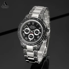 ساعت رولکس حکاکی شده Rolex Daytona Carving SK2