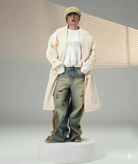 بارانی بلند ساچلی