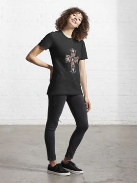 تیشرت guns n roses گانز ان روزز Guns and Roses Cross Vintage Band 90s Tour