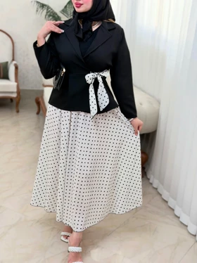 ست کژوال ساحل 0702 (سفید)